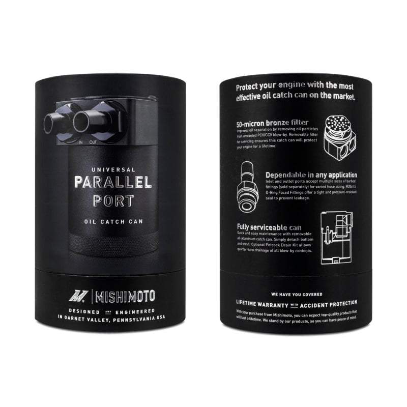 Oil Catch Cans MISMMBCC-PPTWO Mishimoto