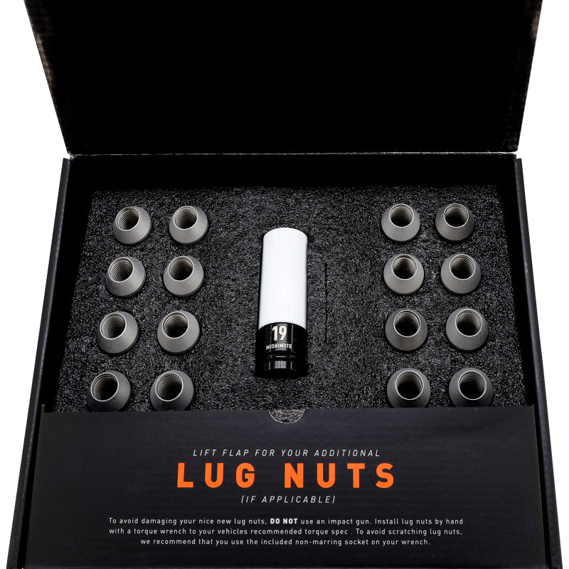Lug Nuts MISMMLG-M14-20LSL Mishimoto