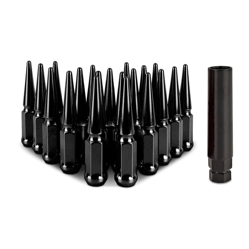 Lug Nuts MISMMLG-SP1215-20BK Mishimoto