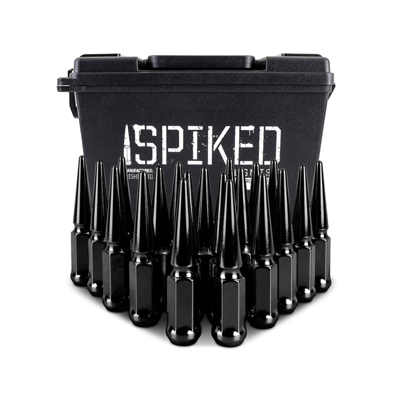 Lug Nuts MISMMLG-SP1215-20BK Mishimoto