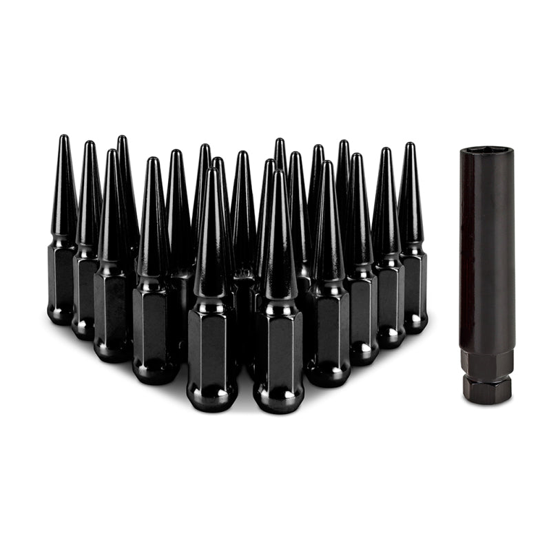 Lug Nuts MISMMLG-SP1215-20BK Mishimoto