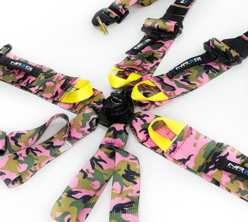 Seat Belts & Harnesses NRGSBH-HRS6PCPKCAMO NRG
