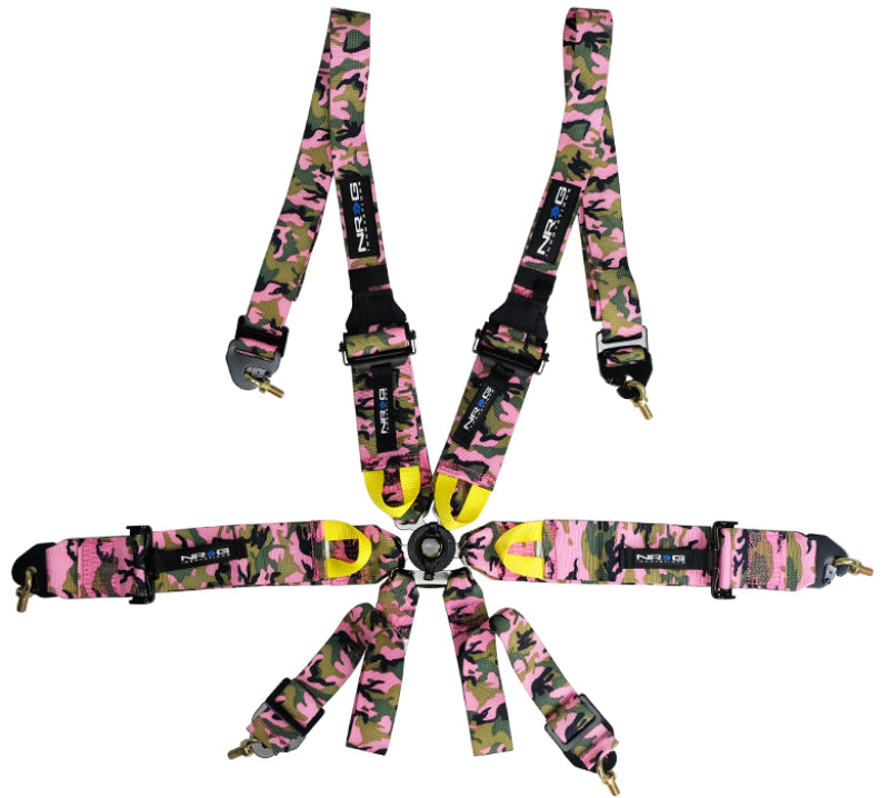 Seat Belts & Harnesses NRGSBH-HRS6PCPKCAMO NRG