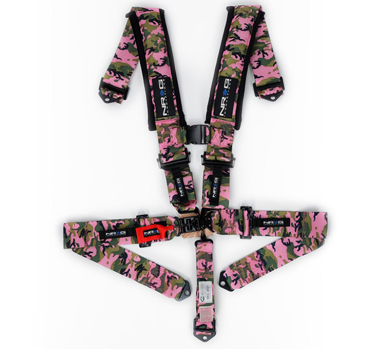 Seat Belts & Harnesses NRGSBH-5PCPKCAMO-1221 NRG