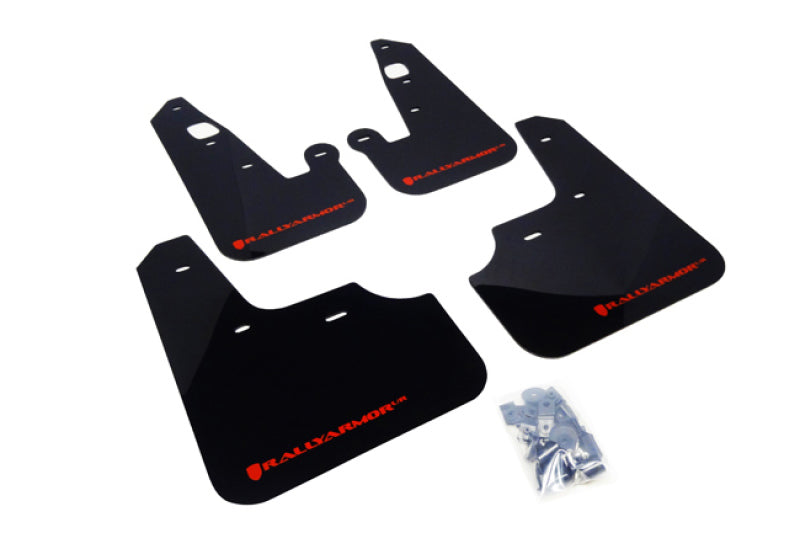 Mud Flaps RALMF8-UR-BLK/RD Rally Armor