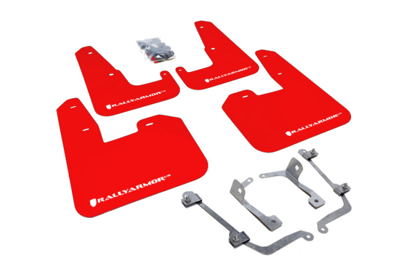 Mud Flaps RALMF15-UR-RD/WH Rally Armor