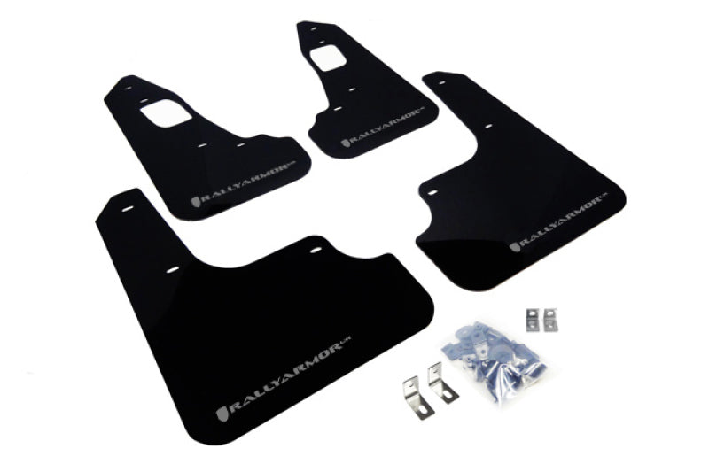 Mud Flaps RALMF10-UR-BLK/SIL Rally Armor