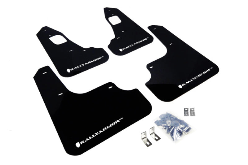 Mud Flaps RALMF10-UR-BLK/WH Rally Armor