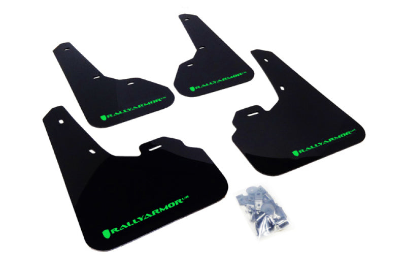 Mud Flaps RALMF17-UR-BLK/GRN Rally Armor
