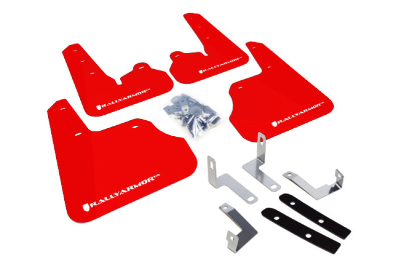 Mud Flaps RALMF22-UR-RD/WH Rally Armor