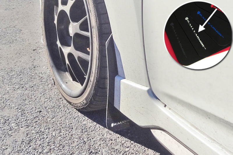 Mud Flaps RALMF24-UR-BLK/WH Rally Armor