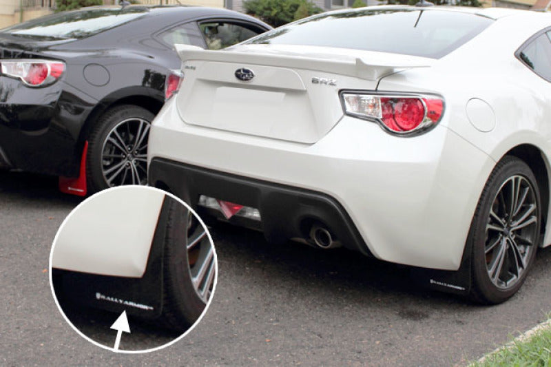 Mud Flaps RALMF23-UR-BLK/WH Rally Armor