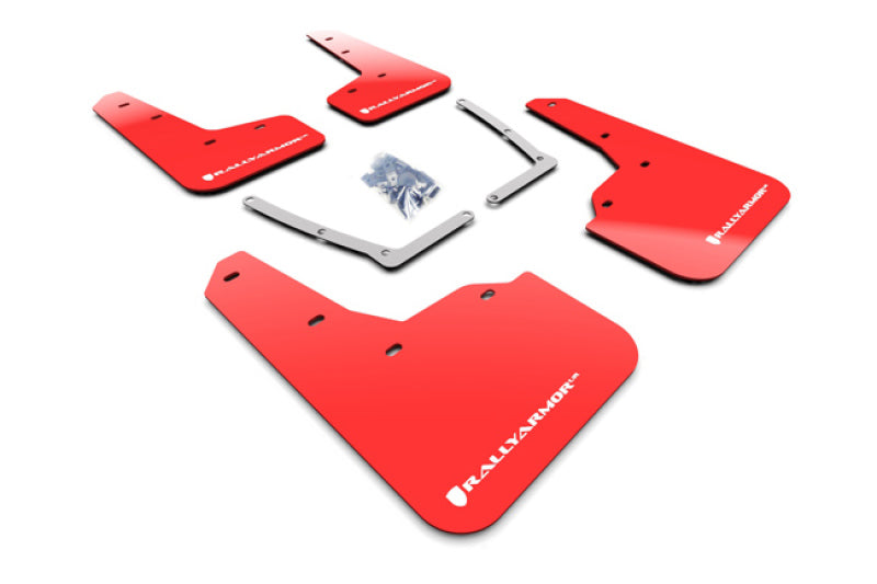 Mud Flaps RALMF50-UR-RD/WH Rally Armor