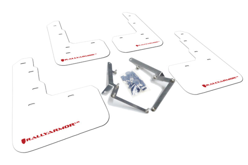 Mud Flaps RALMF47-UR-WH/RD Rally Armor