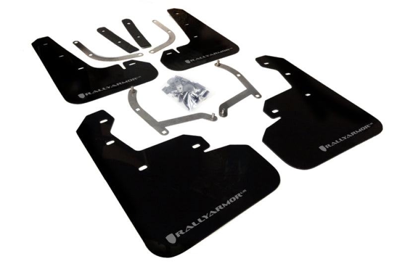 Mud Flaps RALMF45-UR-BLK/SIL Rally Armor