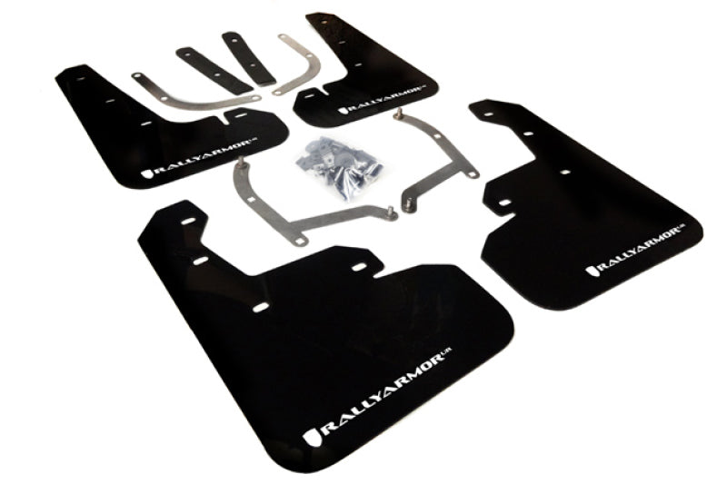 Mud Flaps RALMF45-UR-BLK/WH Rally Armor