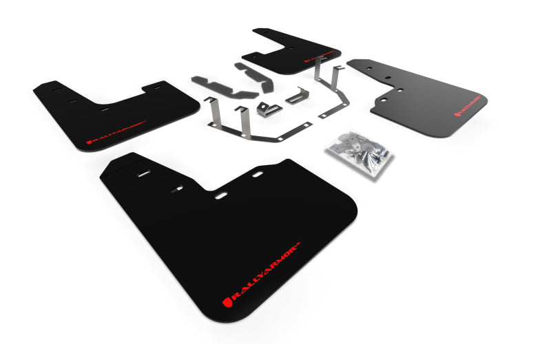 Mud Flaps RALMF60-UR-BLK/RD Rally Armor