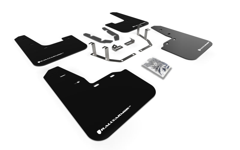 Mud Flaps RALMF60-UR-BLK/WH Rally Armor