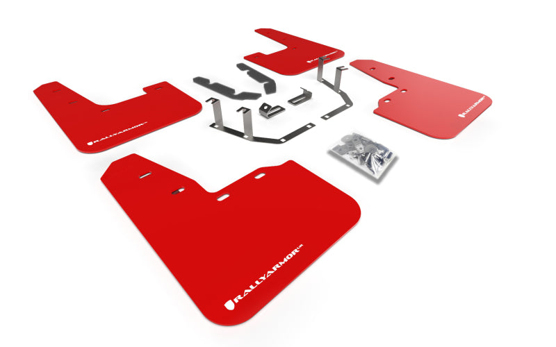 Mud Flaps RALMF60-UR-RD/WH Rally Armor