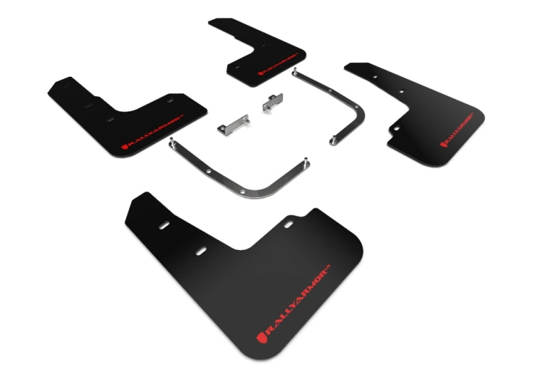 Mud Flaps RALMF58-UR-BLK/RD Rally Armor