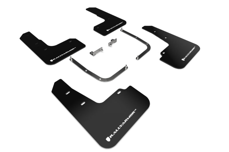 Mud Flaps RALMF58-UR-BLK/WH Rally Armor
