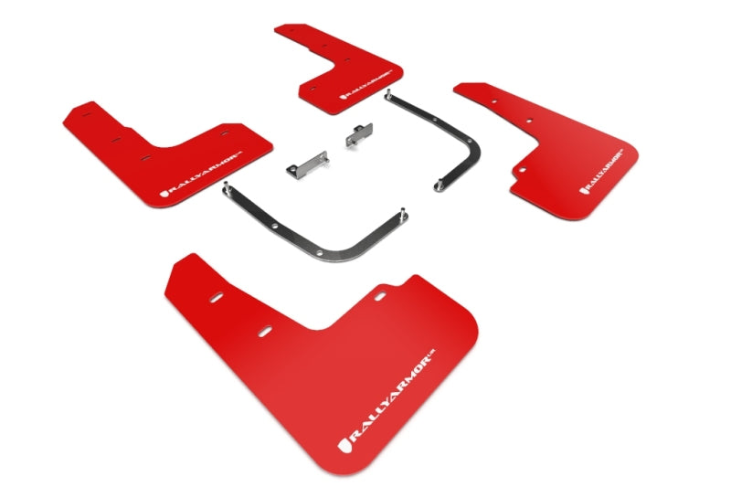 Mud Flaps RALMF58-UR-RD/WH Rally Armor