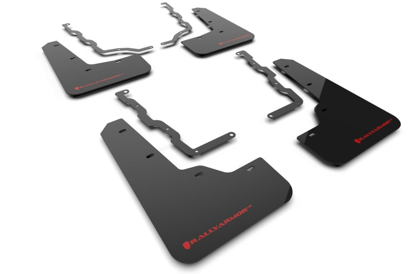 Mud Flaps RALMF86-UR-BLK-RD Rally Armor
