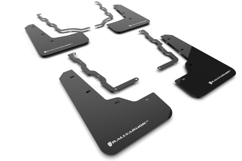 Mud Flaps RALMF86-UR-BLK-WH Rally Armor