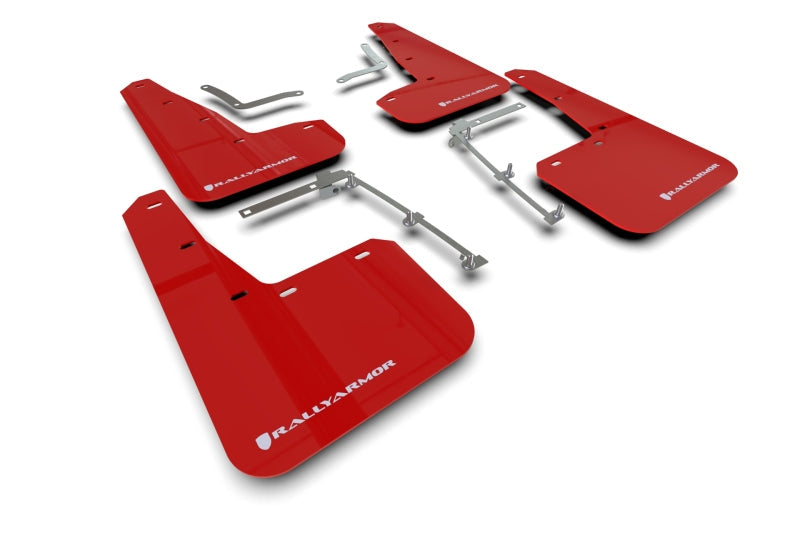 Mud Flaps RALMF74-UR-RD/WH Rally Armor