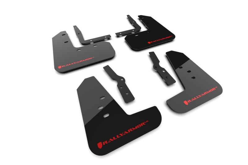 Mud Flaps RALMF126-UR-BLK-RD Rally Armor