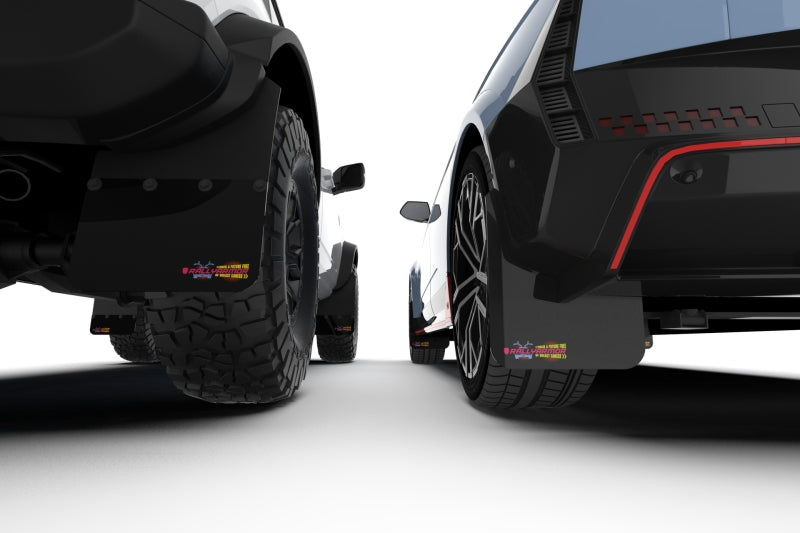 Mud Flaps RALMF85-RB-PL-BCE24-BLK Rally Armor