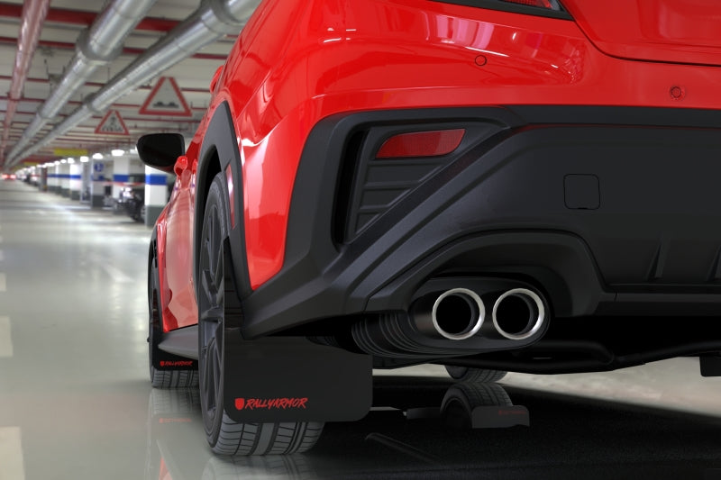 Mud Flaps RALMF92-UR-BLK/RD-X Rally Armor