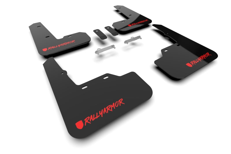 Mud Flaps RALMF92-UR-BLK/RD-X Rally Armor