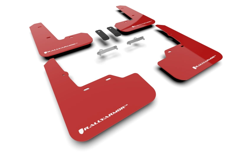 Mud Flaps RALMF92-UR-RD/WH Rally Armor