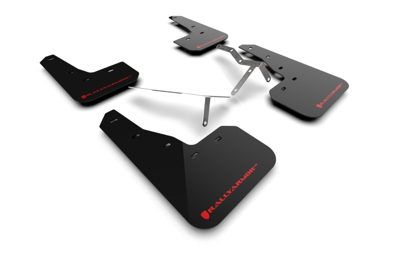 Mud Flaps RALMF90-UR-BLK/RD Rally Armor