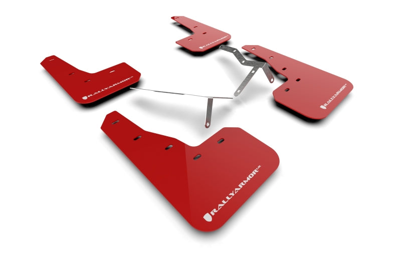 Mud Flaps RALMF90-UR-RD/WH Rally Armor