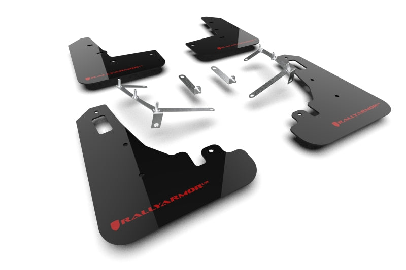 Mud Flaps RALMF99-UR-BLK-RD Rally Armor