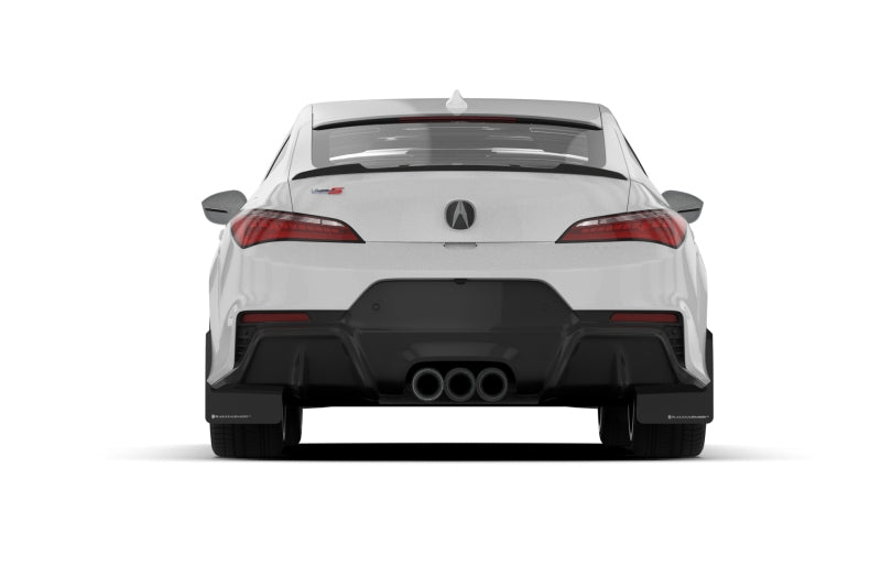 Mud Flaps RALMF129-UR-BLK-WH Rally Armor