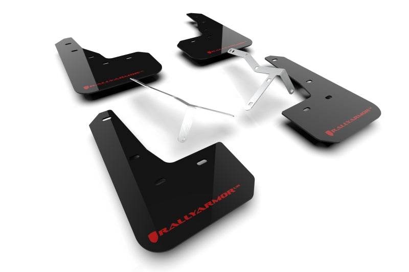 Mud Flaps RALMF109-UR-BLK-RD Rally Armor