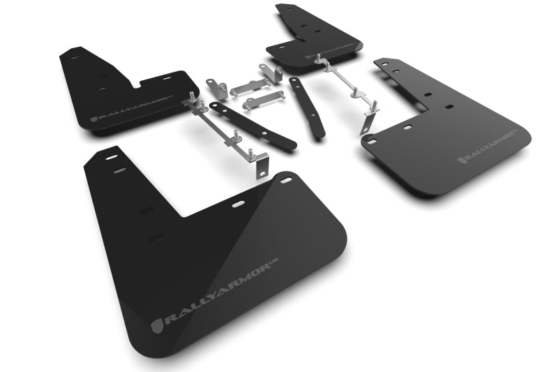 Mud Flaps RALMF89-UR-BLK-DGRY Rally Armor