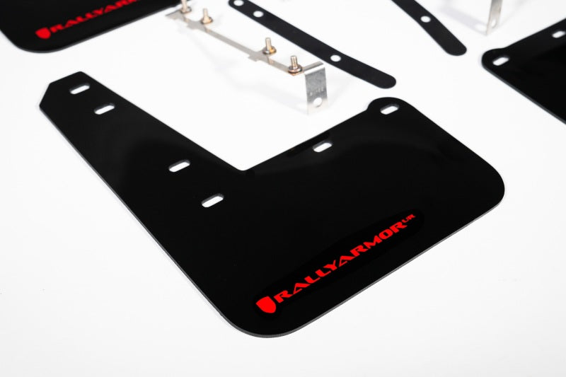 Mud Flaps RALMF89-UR-BLK-RD Rally Armor