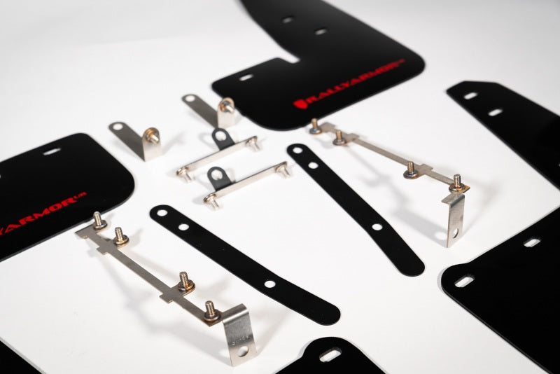 Mud Flaps RALMF89-UR-BLK-RD Rally Armor