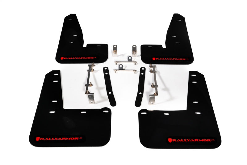 Mud Flaps RALMF89-UR-BLK-RD Rally Armor