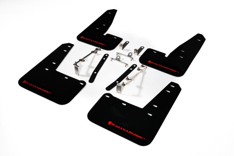 Mud Flaps RALMF89-UR-BLK-RD Rally Armor