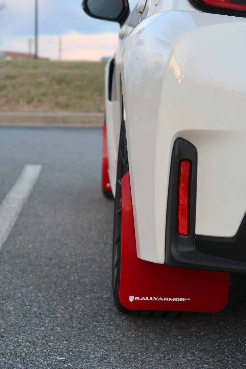 Mud Flaps RALMF89-UR-RD-WH Rally Armor