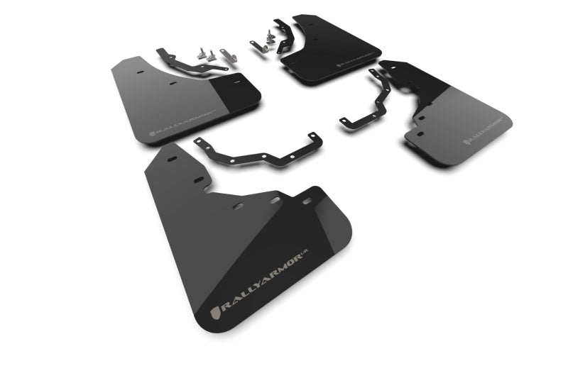 Mud Flaps RALMF162-BLK-UR-SIL Rally Armor