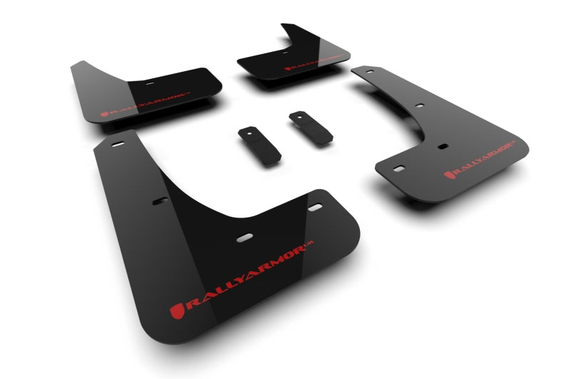 Mud Flaps RALMF122-UR-BLK-RD Rally Armor