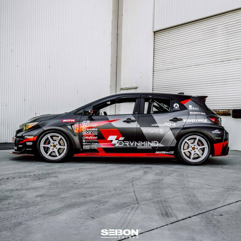 Side Skirts SEISS23TYGRCOR-MB Seibon