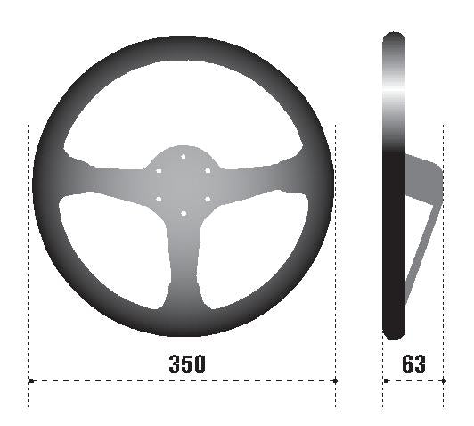 Steering Wheels SPA015R345MSN SPARCO
