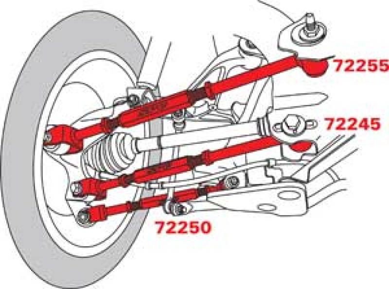 Camber Kits SPC72240 SPC Performance